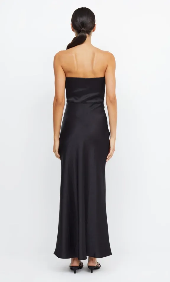 Bec Bridge THE DREAMER STRAPLESS DRESS 8211 BLACK Women Maxi Dresses