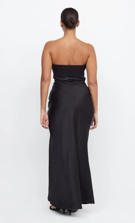 Bec Bridge THE DREAMER STRAPLESS DRESS 8211 BLACK Women Maxi Dresses