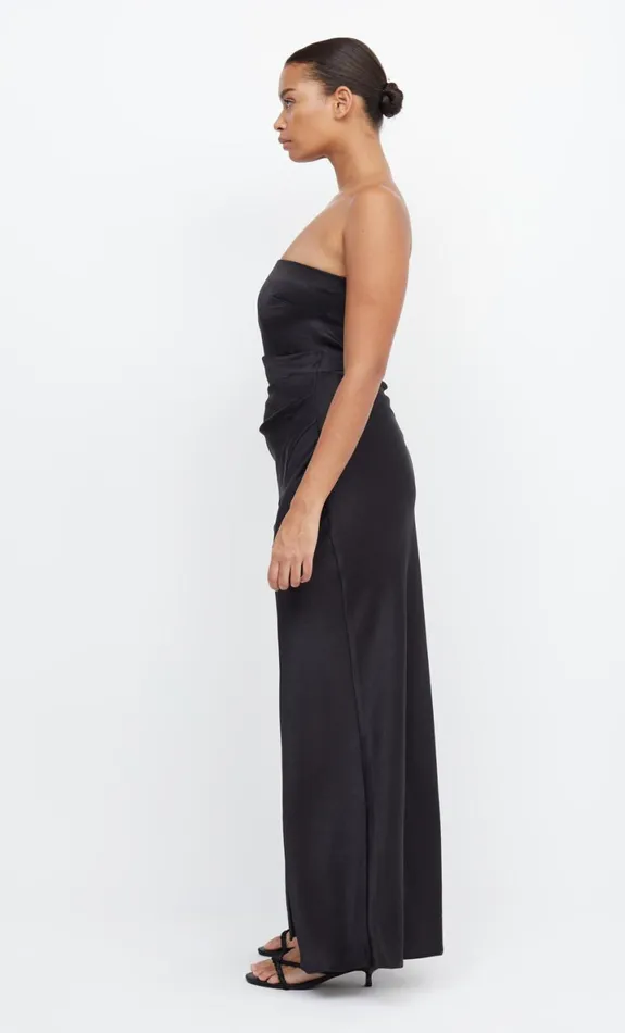 Bec Bridge THE DREAMER STRAPLESS DRESS 8211 BLACK Women Maxi Dresses
