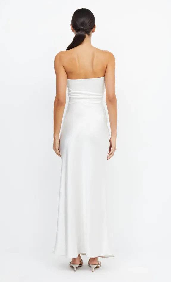 Bec Bridge THE DREAMER STRAPLESS DRESS 8211 IVORY Women Maxi Dresses