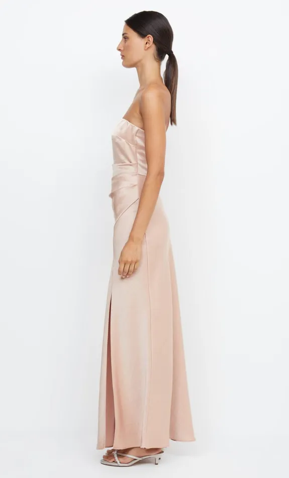 Bec Bridge THE DREAMER STRAPLESS DRESS 8211 ROSE GOLD Women Bridesmaid Dresses