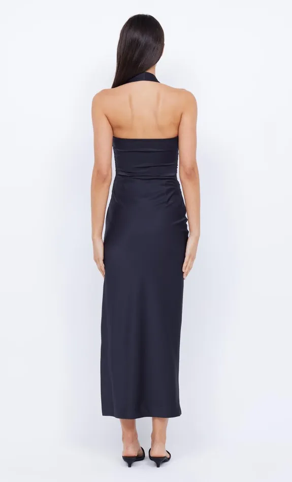 Bec Bridge ULA ASYM MAXI DRESS 8211 BLACK Women Maxi Dresses