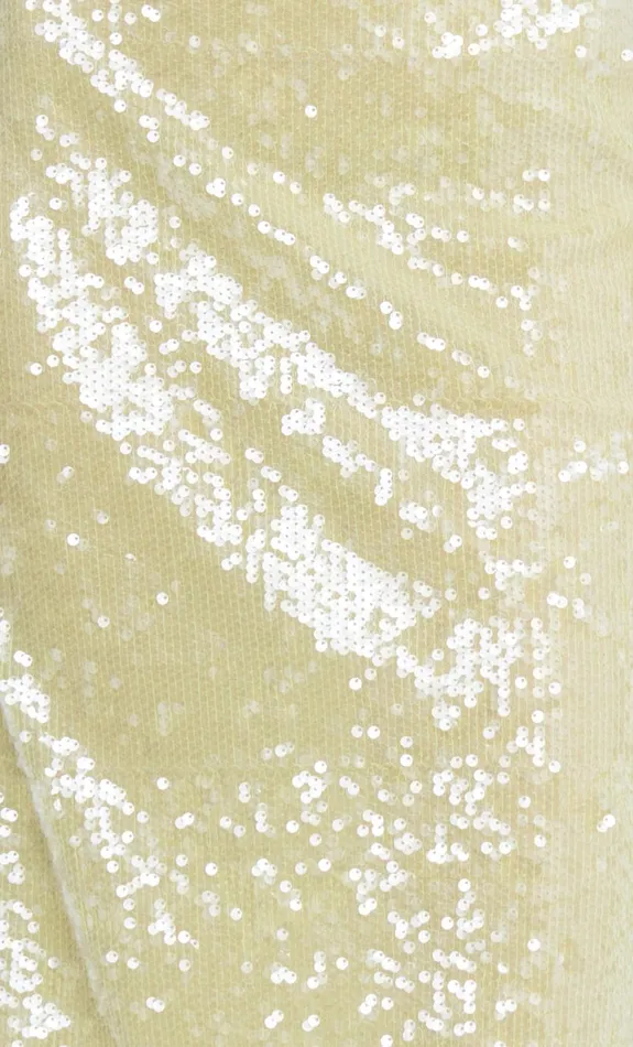 Bec Bridge VENUS SEQUIN MINI DRESS 8211 CITRUS Women Wedding Guest