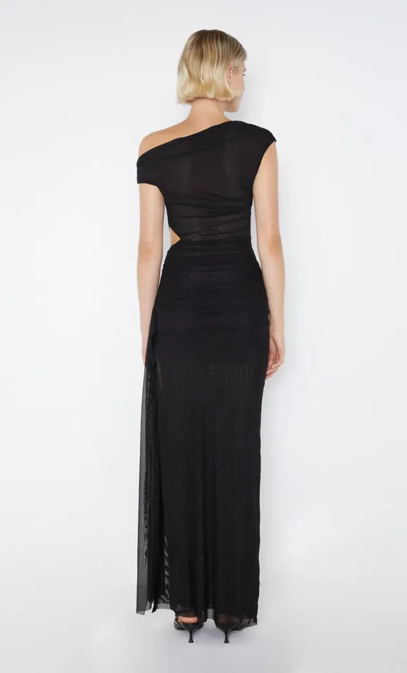 Bec Bridge VICTORIA ASYM DRESS 8211 BLACK Women Wedding Guest
