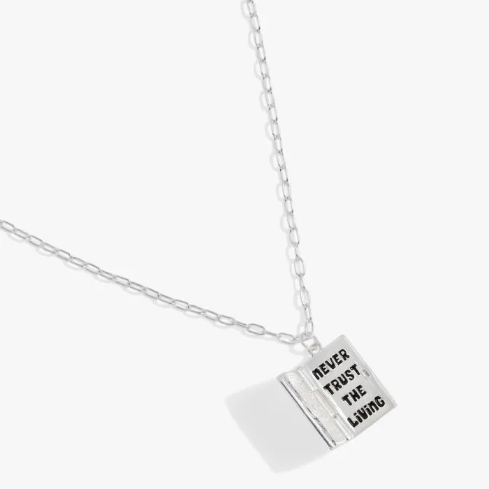 Beetlejuice Pendant Necklace Silver Women Alex And Ani Halloween