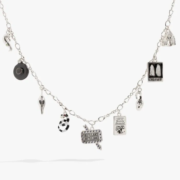 Beetlejuice Souvenir Charm Necklace Silver Women Alex And Ani Necklaces