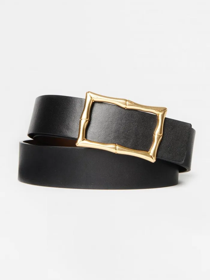Belts Women JMcLaughlin Lina Reversible Leather Belt Blackcork