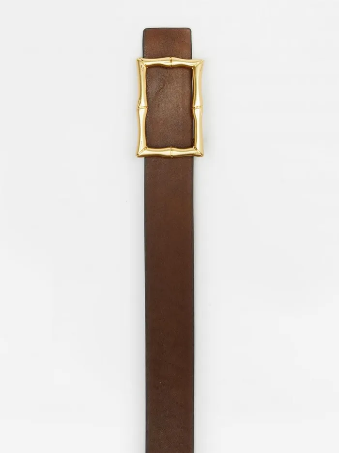 Belts Women JMcLaughlin Lina Reversible Leather Belt Blackcork