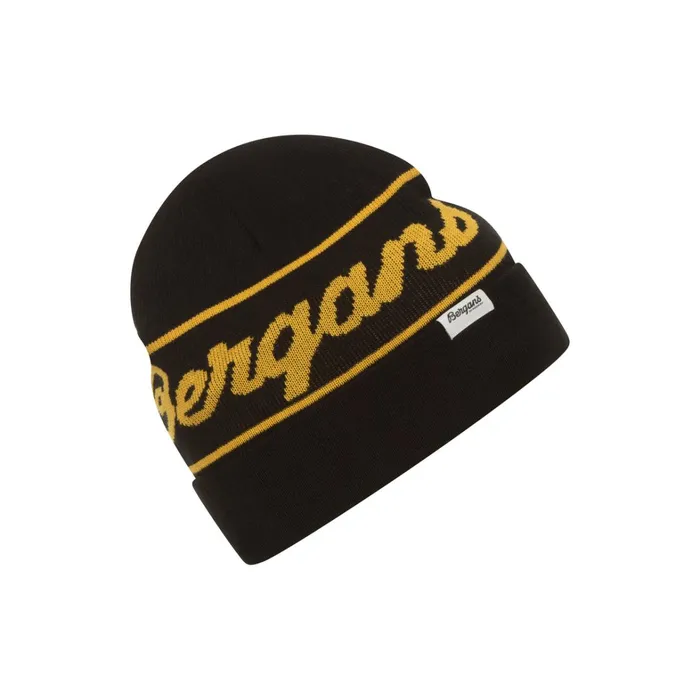 Bergans Of Norway Beanies And Caps Bergans Logo Beanie Black 8211 Women