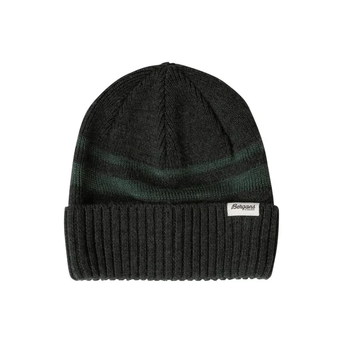 Bergans Of Norway Beanies And Caps Striped V2 Beanie Duke Green 8211 Women