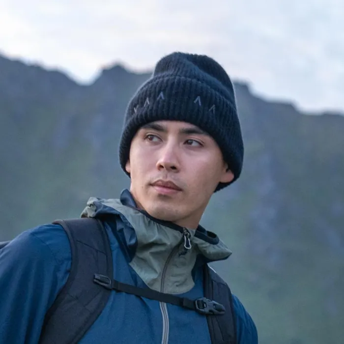 Bergans Of Norway Beanies And Caps Vaagaa Everyday Wool Beanie Black 8211 Men
