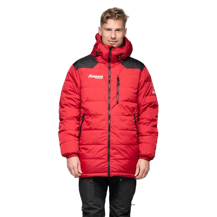 Bergans Of Norway Coats And Parkas Expedition Down Light Parka Red Black 8211 Men Bergans Of Norway Coats And Parkas Expedition Down Light Parka Red Black 8211 Men