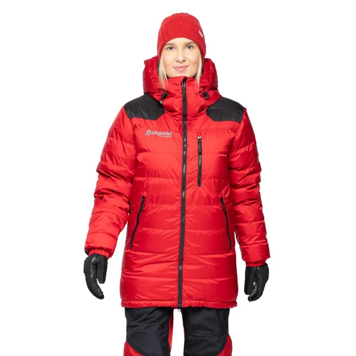 Bergans Of Norway Coats And Parkas Expedition Down Light Parka Red Black 8211 Men