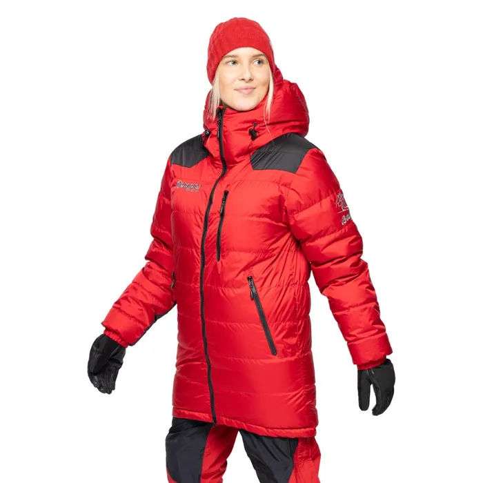 Bergans Of Norway Coats And Parkas Expedition Down Light Parka Red Black 8211 Men