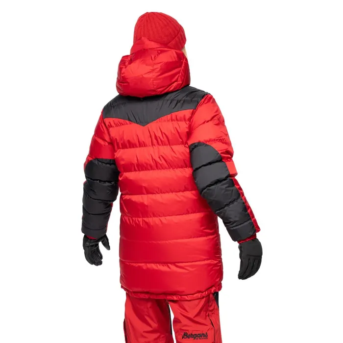 Bergans Of Norway Coats And Parkas Expedition Down Light Parka Red Black 8211 Men