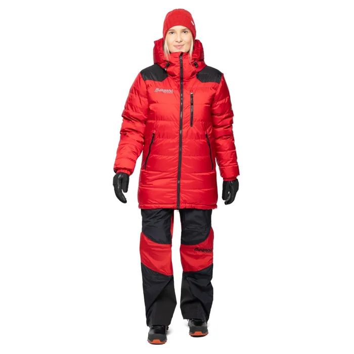 Bergans Of Norway Coats And Parkas Expedition Down Light Parka Red Black 8211 Men