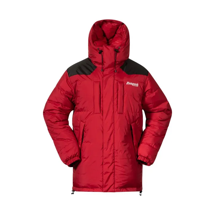 Bergans Of Norway Coats And Parkas Expedition Down Unisex Parka Red Black 8211 Men