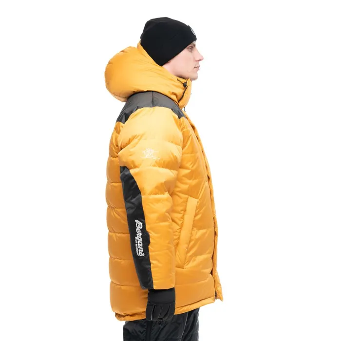 Bergans Of Norway Down Jackets Expedition Down Unisex Parka Arctic Ocean Yellow Black 8211 Men