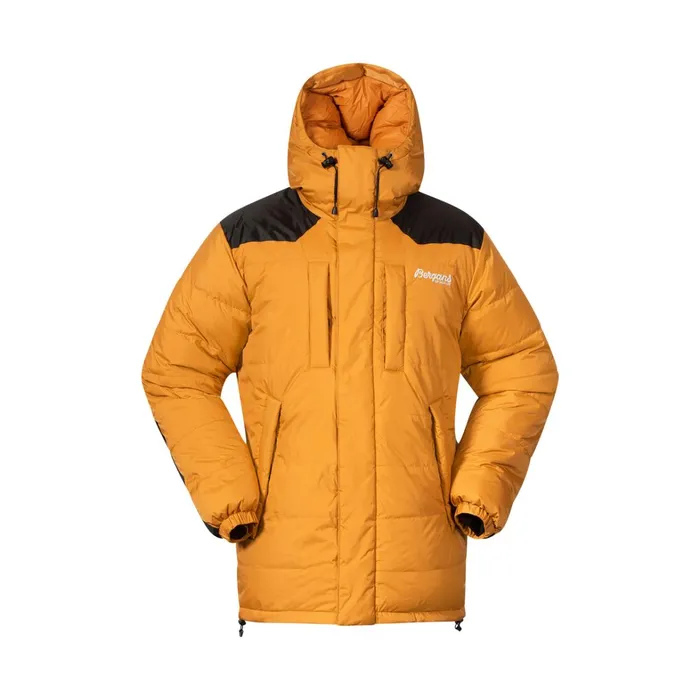 Bergans Of Norway Down Jackets Expedition Down Unisex Parka Arctic Ocean Yellow Black 8211 Men