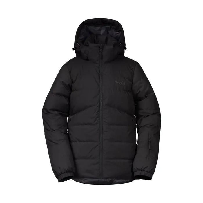 Bergans Of Norway Down Jackets Rros Down Youth Girl Jacket Black 8211 Kids
