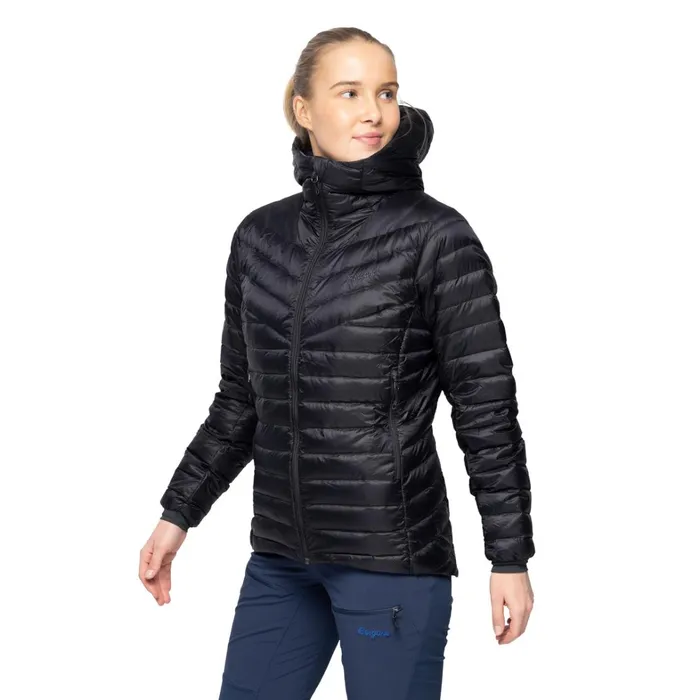Bergans Of Norway Down Jackets Rabot Light Down Jacket Hood Black 8211 Women