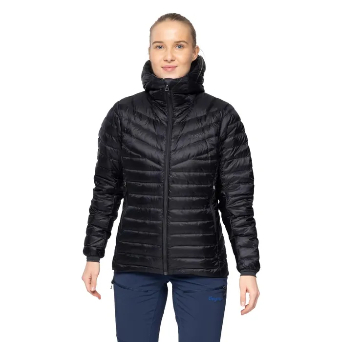 Bergans Of Norway Down Jackets Rabot Light Down Jacket Hood Black 8211 Women