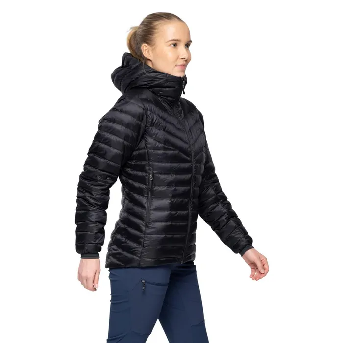 Bergans Of Norway Down Jackets Rabot Light Down Jacket Hood Black 8211 Women