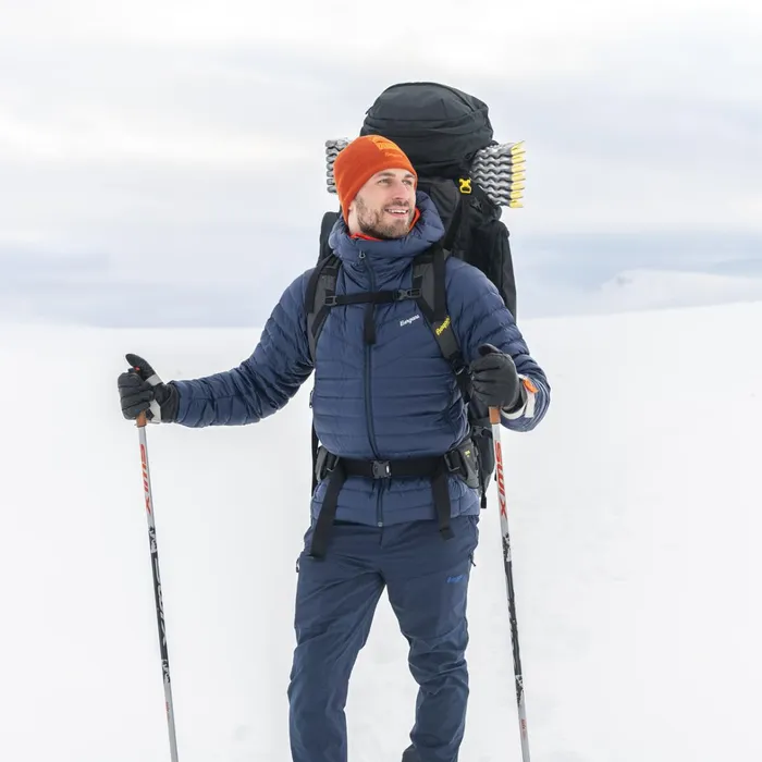 Bergans Of Norway Down Jackets Rabot Light Down Jacket Hood Navy Blue 8211 Men
