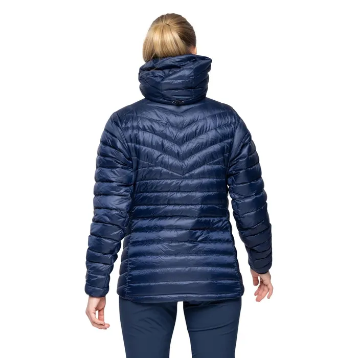 Bergans Of Norway Down Jackets Rabot Light Down Jacket Hood Navy Blue 8211 Women