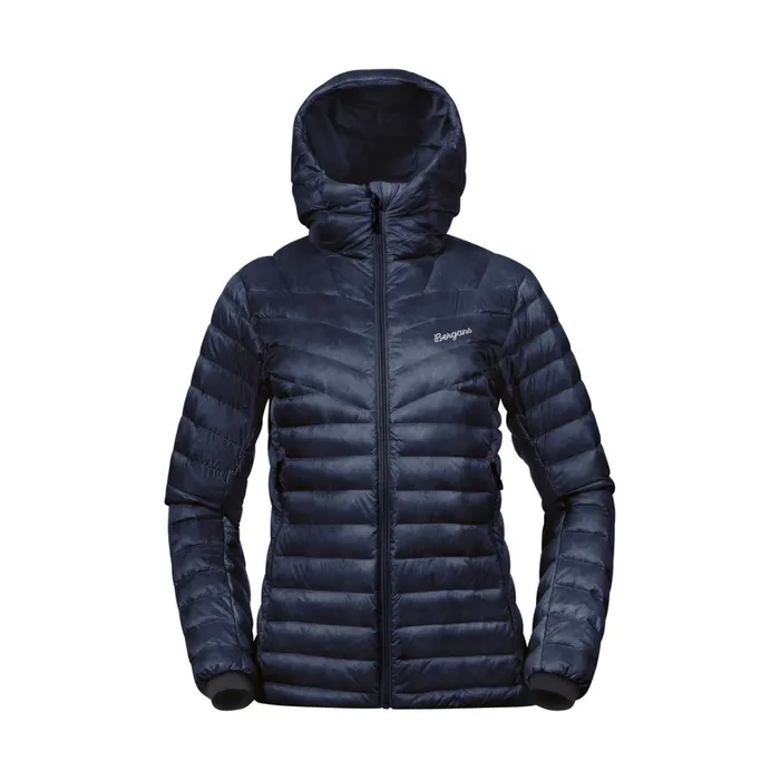 Bergans Of Norway Down Jackets Rabot Light Down Jacket Hood Navy Blue 8211 Women