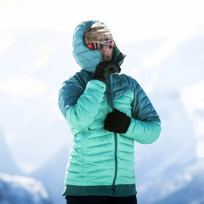 Bergans Of Norway Down Jackets Tind Light Down Jacket Hood Light Malachite Green Malachite Green 8211 Women Bergans Of Norway Down Jackets Tind Light Down Jacket Hood Light Malachite Green Malachite Green 8211 Women