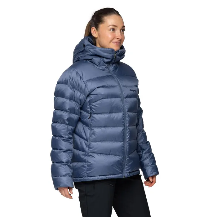 Bergans Of Norway Down Jackets Vaagaa Allround Down Jacket Granite Blue 8211 Women