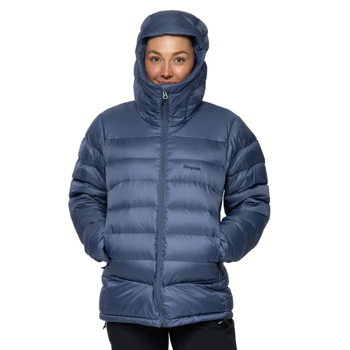 Bergans Of Norway Down Jackets Vaagaa Allround Down Jacket Granite Blue 8211 Women