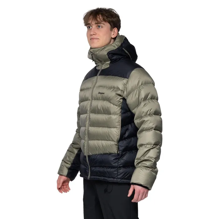 Bergans Of Norway Down Jackets Vaagaa Allround Down Jacket Green Mud Black 8211 Men