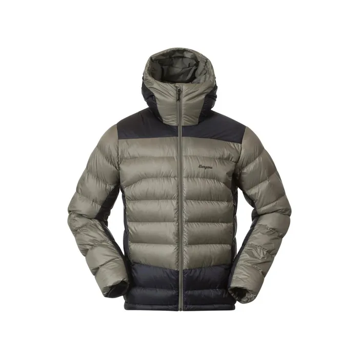 Bergans Of Norway Down Jackets Vaagaa Allround Down Jacket Green Mud Black 8211 Men