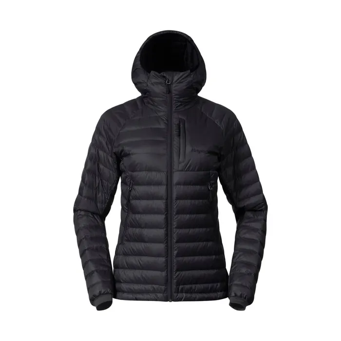 Bergans Of Norway Down Jackets Vaagaa Light Down Jacket Hood Black 8211 Women