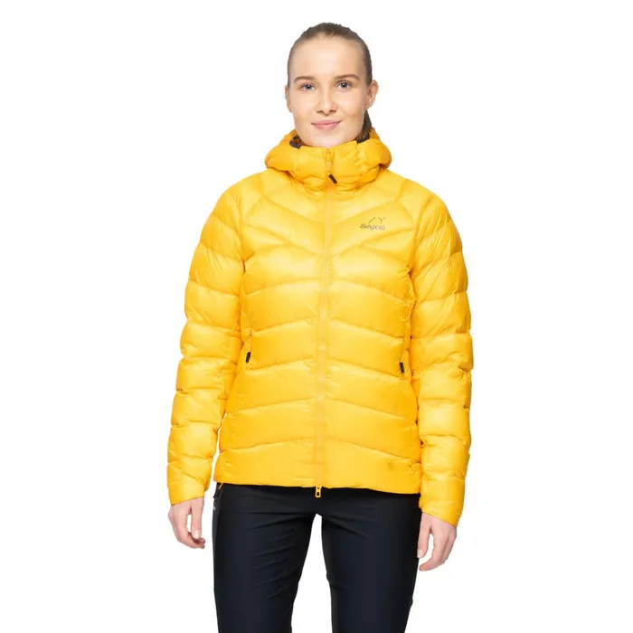 Bergans Of Norway Down Jackets Y Lightline Weightless Down Jacket Hood Mango Yellow 8211 Women Bergans Of Norway Down Jackets Y Lightline Weightless Down Jacket Hood Mango Yellow 8211 Women