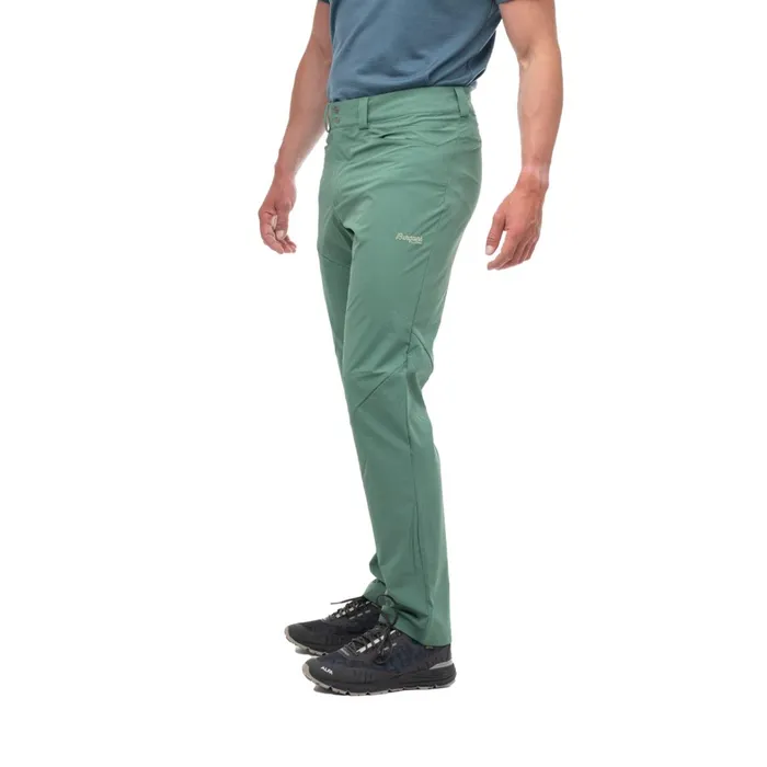 Bergans Of Norway Everyday Pants Vandre Light Softshell Pants Dark Jade Green 8211 Men