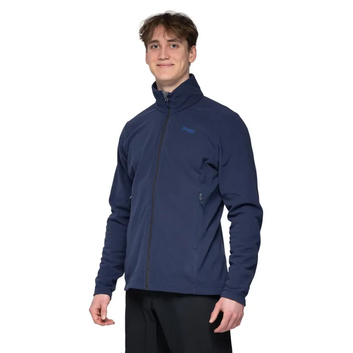 Bergans Of Norway Fleece Finnsnes Fleece Jacket Navy Blue 8211 Men