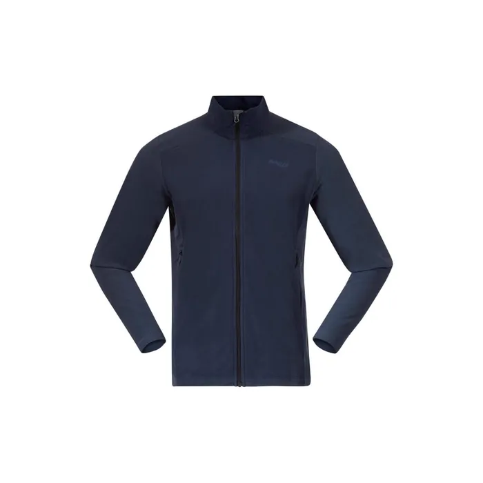 Bergans Of Norway Fleece Finnsnes Fleece Jacket Navy Blue 8211 Men