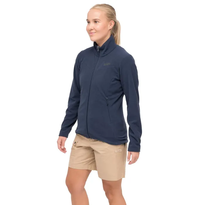 Bergans Of Norway Fleece Finnsnes Fleece W Jacket Navy Blue 8211 Women