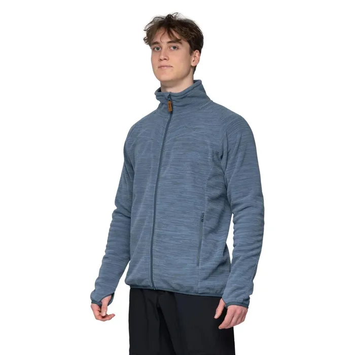 Bergans Of Norway Fleece Hareid Fleece Jacket Nohood Orion Blue 8211 Men