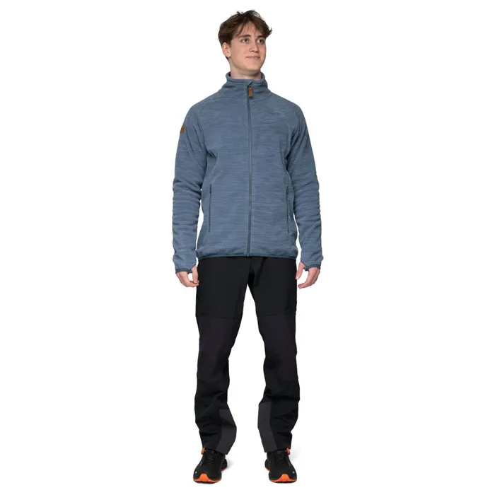 Bergans Of Norway Fleece Hareid Fleece Jacket Nohood Orion Blue 8211 Men