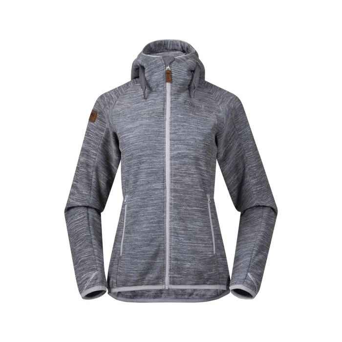 Bergans Of Norway Fleece Hareid Fleece W Jacket Aluminium 8211 Women