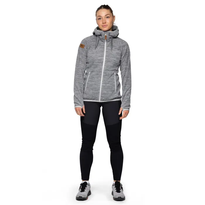 Bergans Of Norway Fleece Hareid Fleece W Jacket Aluminium 8211 Women