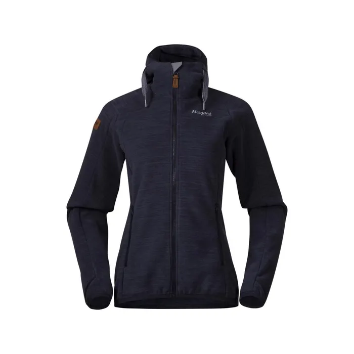 Bergans Of Norway Fleece Hareid Fleece W Jacket Dark Navy 8211 Women