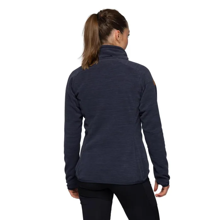 Bergans Of Norway Fleece Hareid Fleece W Jacket Nohood Dark Navy 8211 Women