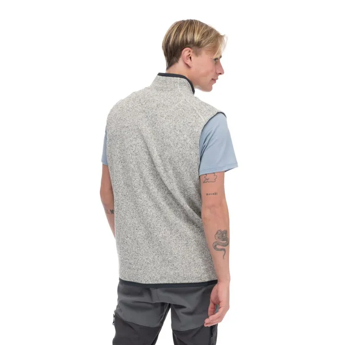 Bergans Of Norway Fleece Kamphaug Knitted Vest Chalk Sand 8211 Men