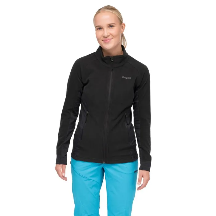 Bergans Of Norway Fleece Rabot Fleece Midlayer Jacket Black 8211 Women