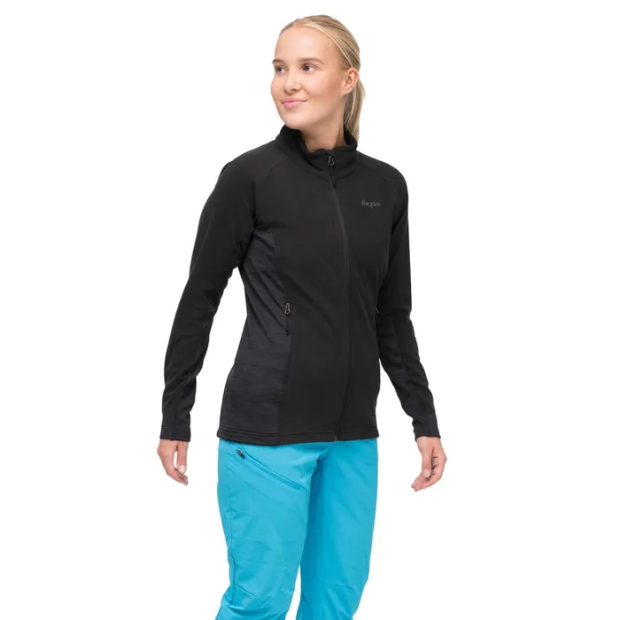 Bergans Of Norway Fleece Rabot Fleece Midlayer Jacket Black 8211 Women